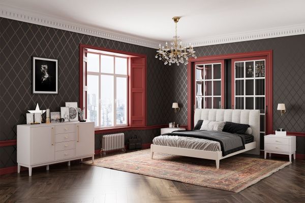 ДЖАЛИ Комод 4ящика+2 двери